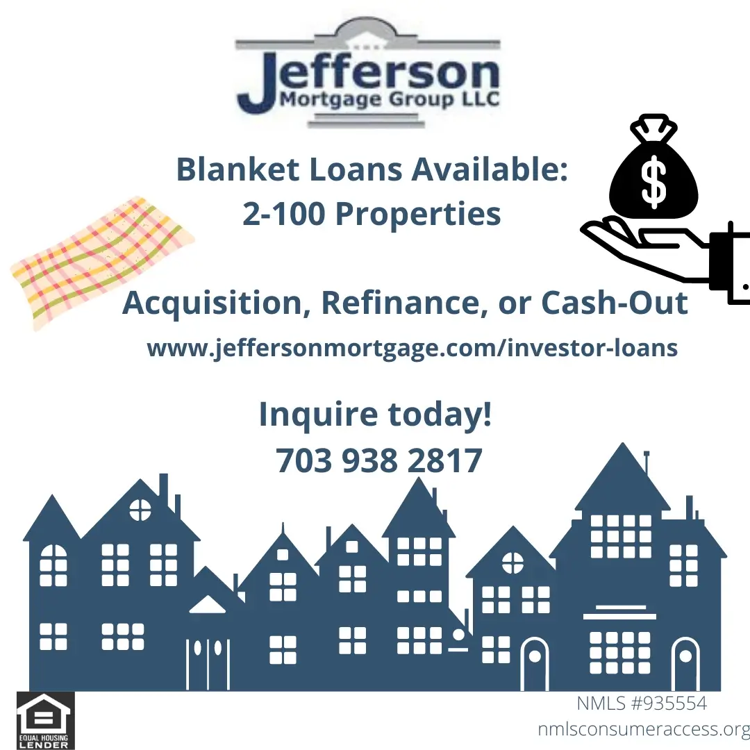 Blanket loans for Income Producing Investor Properties